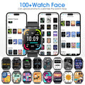 Smart Watch , H5 IP68 Waterproof Smartwatch for Women Men , Smart Watch with Bluetooth Call, Answer Make Calls , Black
