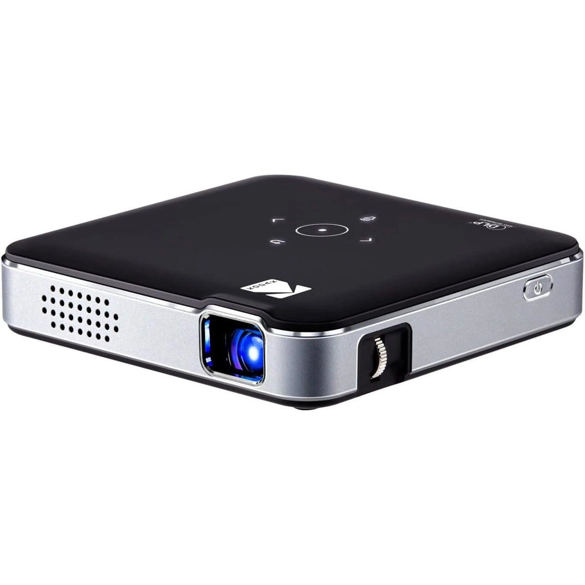 Luma 150 Pico Projector – Rechargeable Ultra Mini Projector with Built-In Speaker, Portable Pocket Cinema (Black)