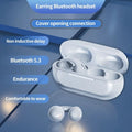Bluetooth 5.3 Wireless Earbuds Ear Clip Bone Conduction Headphones Sport Headset