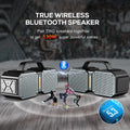 Bluetooth Speakers, M83 Speaker IPX6 Waterproof Portable Large Wireless Speaker, Bluetooth 5.2,50W Big Power, 24H Playtime, Suitable for Family Gatherings and Outdoor Bluetooth Speaker Black