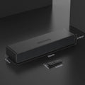 4.1Ch Sound Bar for TV, 150W Soundbar with Subwoofer with 2 Mic, Karaoke Machine with 4 Drivers, Bluetooth/Usb/Optical/Aux/Hdmi Connectivity
