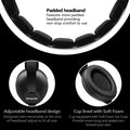 Baby Noise Cancelling over Ear Headphones, Black