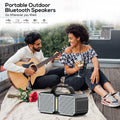 Bluetooth Speakers, M83 Speaker IPX6 Waterproof Portable Large Wireless Speaker, Bluetooth 5.2,50W Big Power, 24H Playtime, Suitable for Family Gatherings and Outdoor Bluetooth Speaker Black