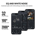 T12 In-Ear Wireless Earbuds Bluetooth 5.3 Headphones with 32EQ Mode,Stereo Bass Bluetooth Earbuds with ENC Noise Cancelling Mic,55H Play,Ipx8 Waterproof,Wireless Charging for Home,Sports,Travel